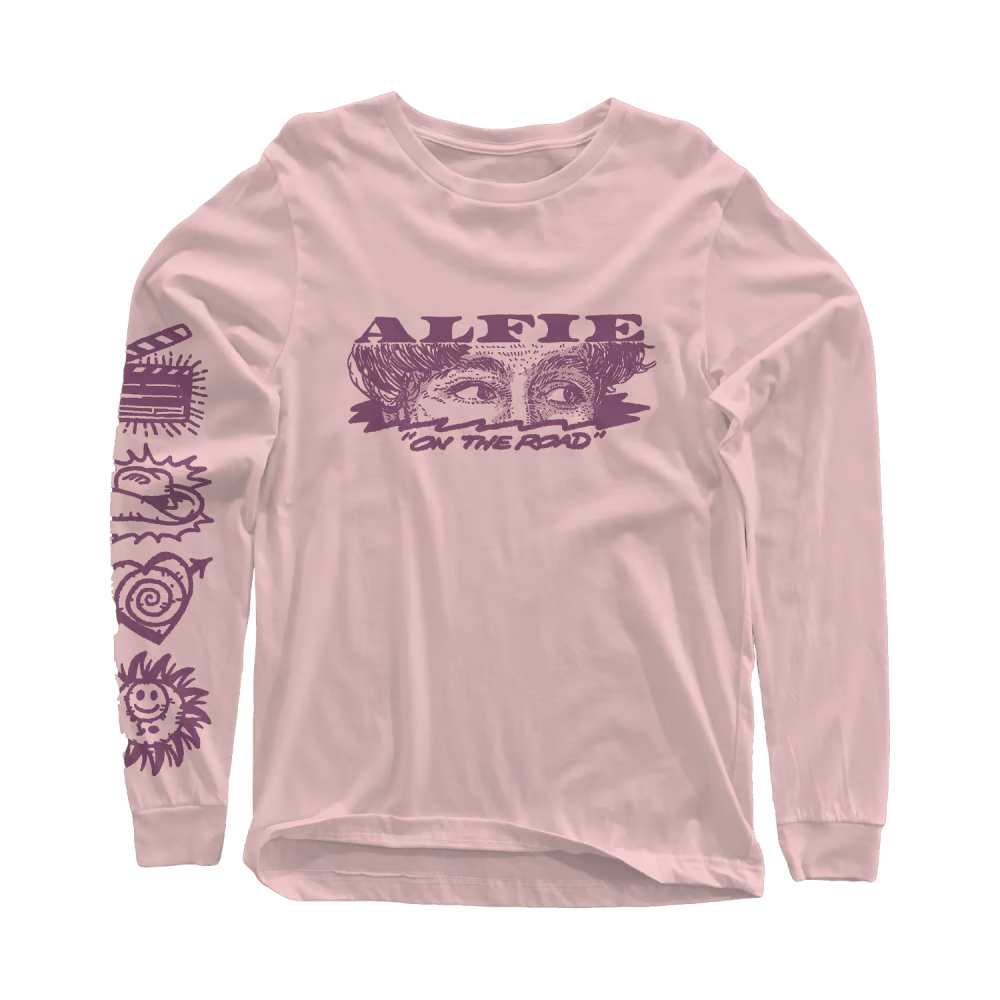 ON THE ROAD T-SHIRT (PINK)